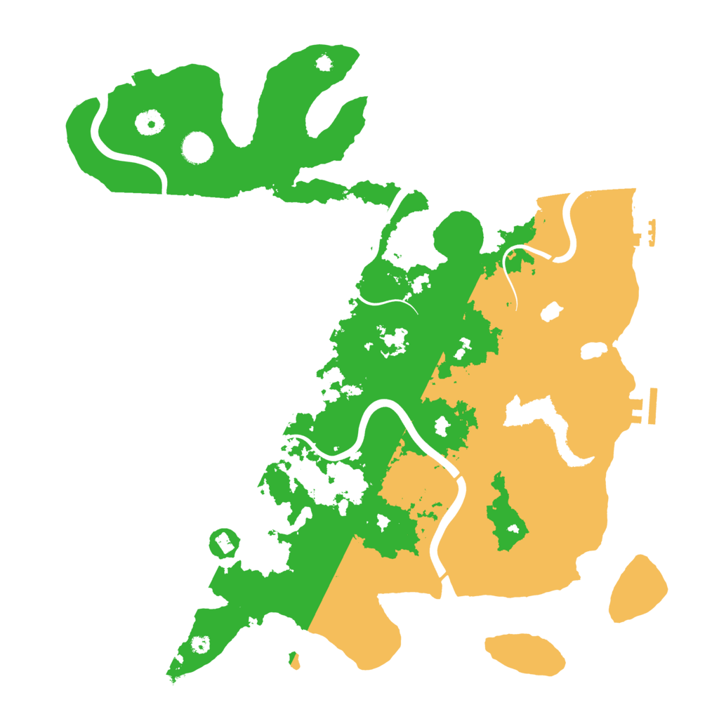 Biome Rust Map: Procedural Map, Size: 4000, Seed: 120084541