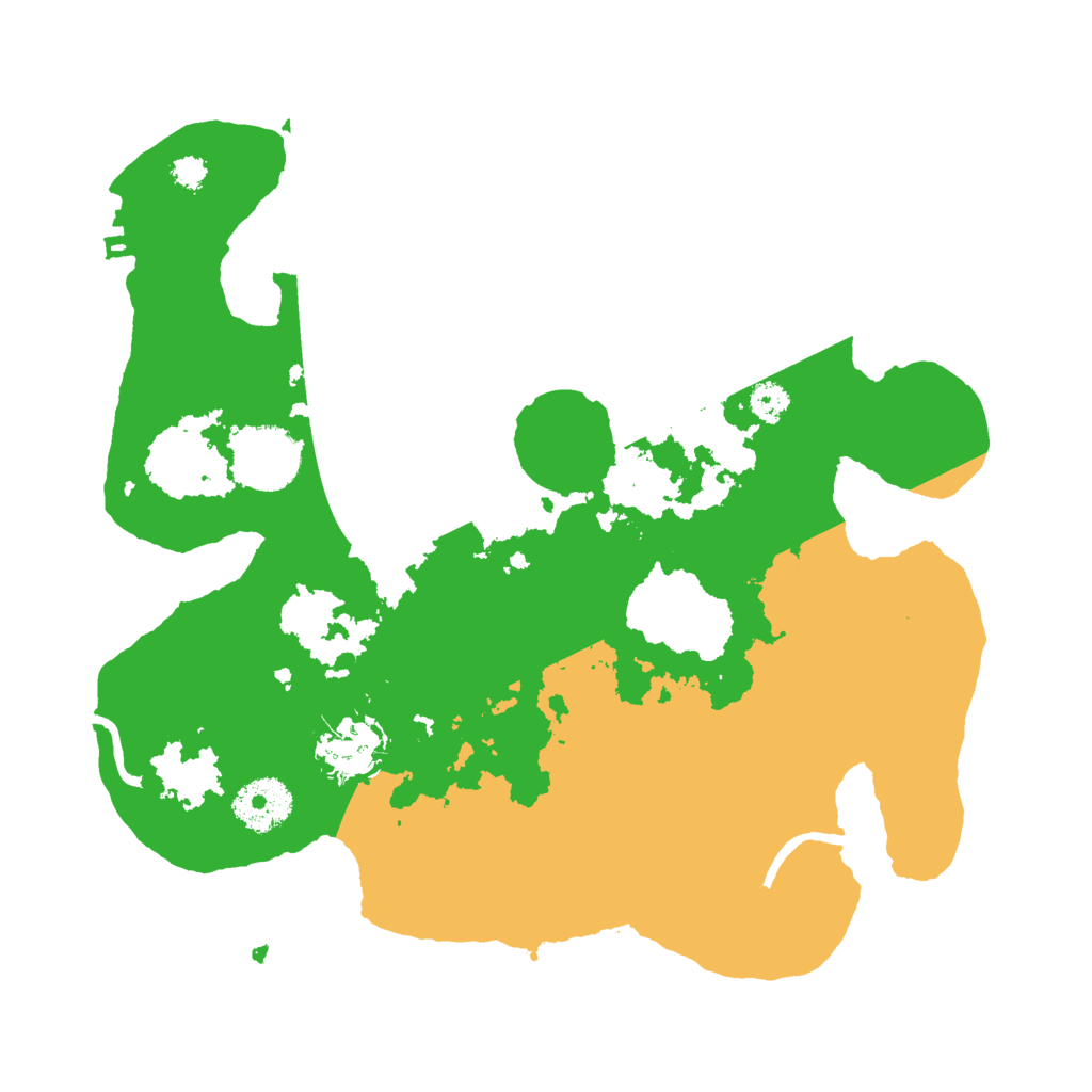 Biome Rust Map: Procedural Map, Size: 3000, Seed: 2090116382