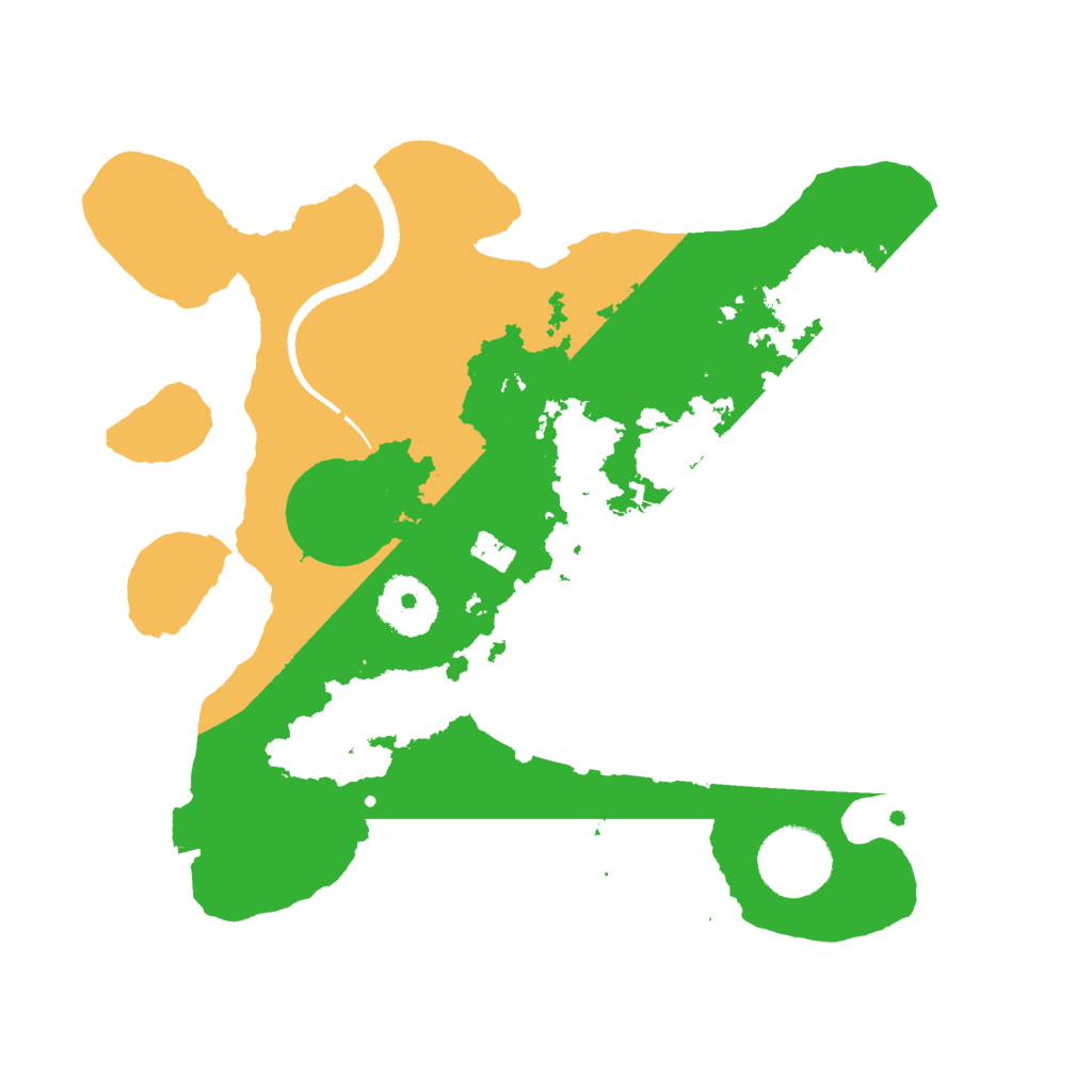 Biome Rust Map: Procedural Map, Size: 2801, Seed: 495154659