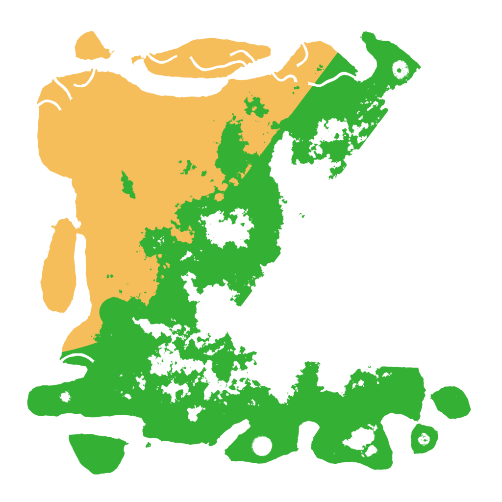 Biome Rust Map: Procedural Map, Size: 4500, Seed: 23423