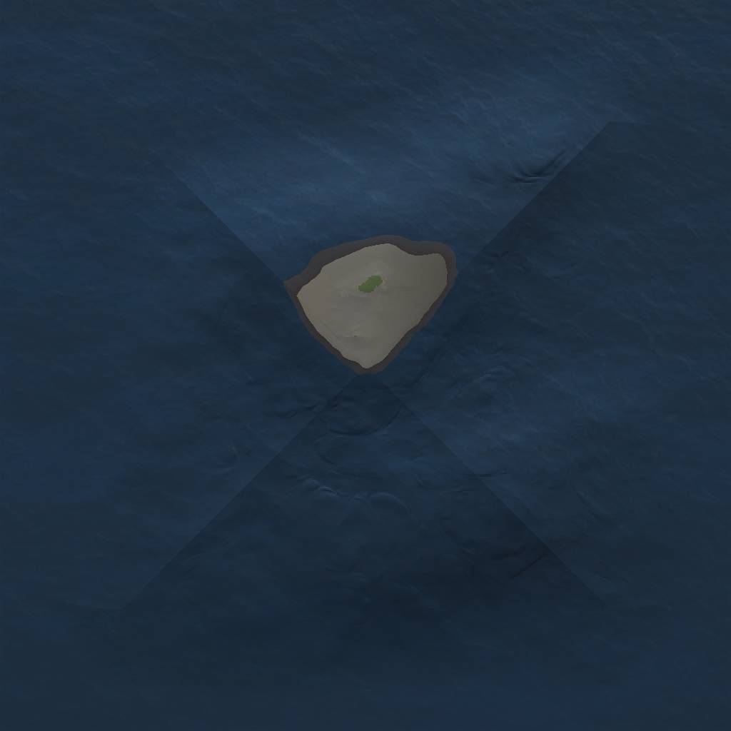 Rust Map: Barren, Size: 1000, Seed: 57567, 2 Monuments