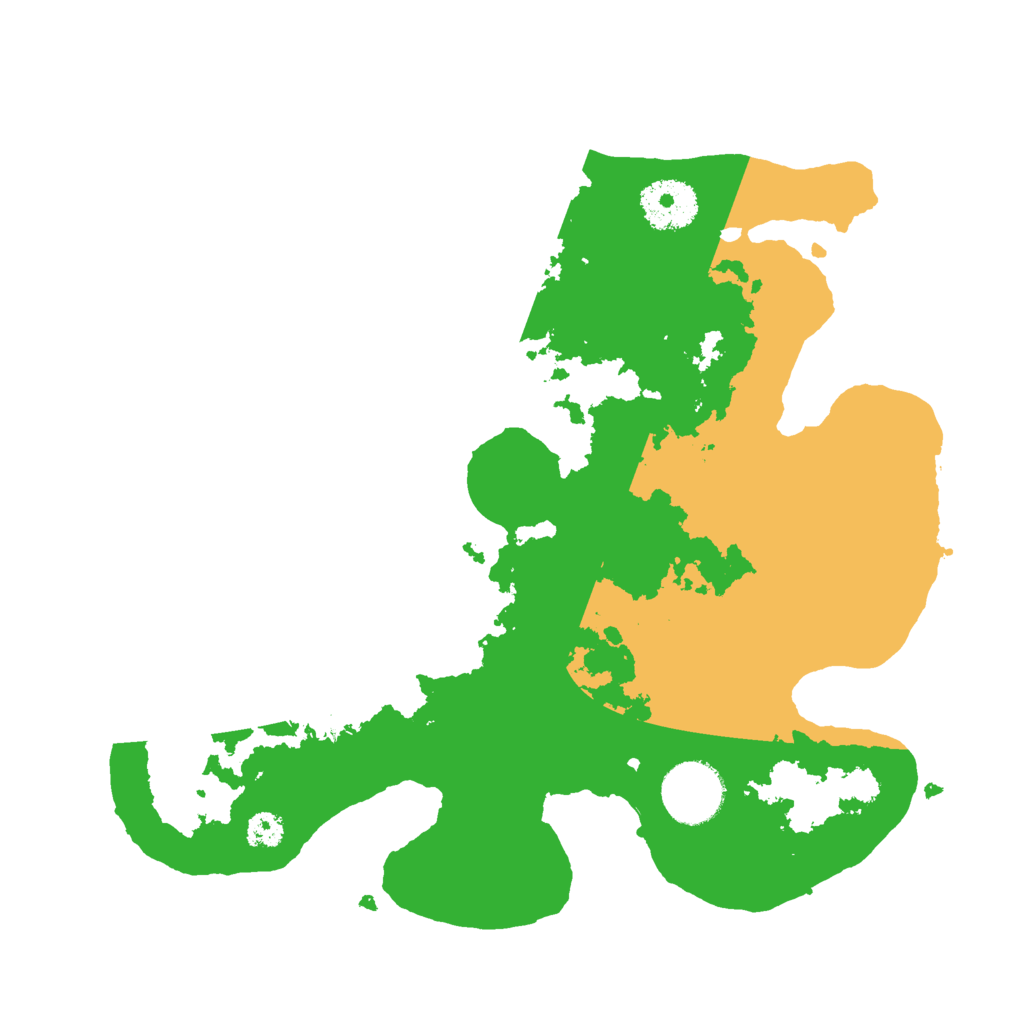 Biome Rust Map: Procedural Map, Size: 2900, Seed: 12