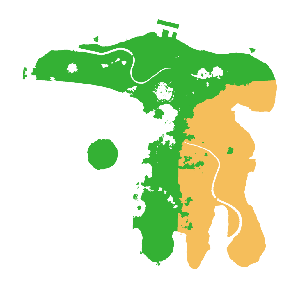 Biome Rust Map: Procedural Map, Size: 2750, Seed: 1775370989