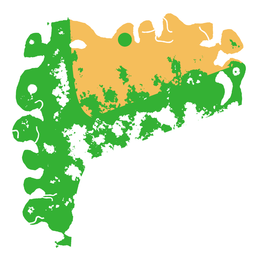 Biome Rust Map: Procedural Map, Size: 5000, Seed: 99318