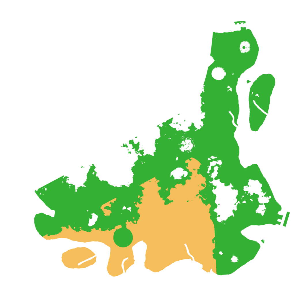 Biome Rust Map: Procedural Map, Size: 4000, Seed: 562872