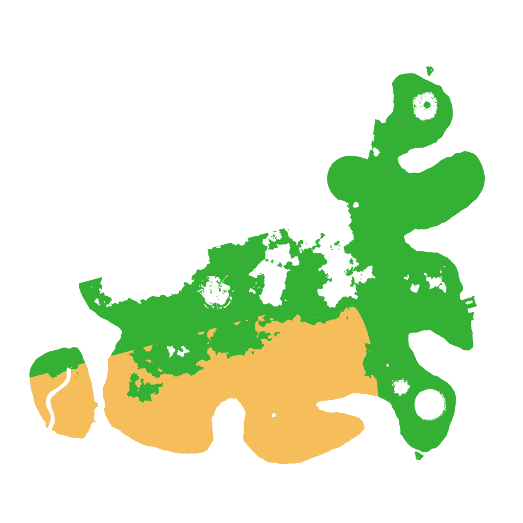 Biome Rust Map: Procedural Map, Size: 3000, Seed: 19885