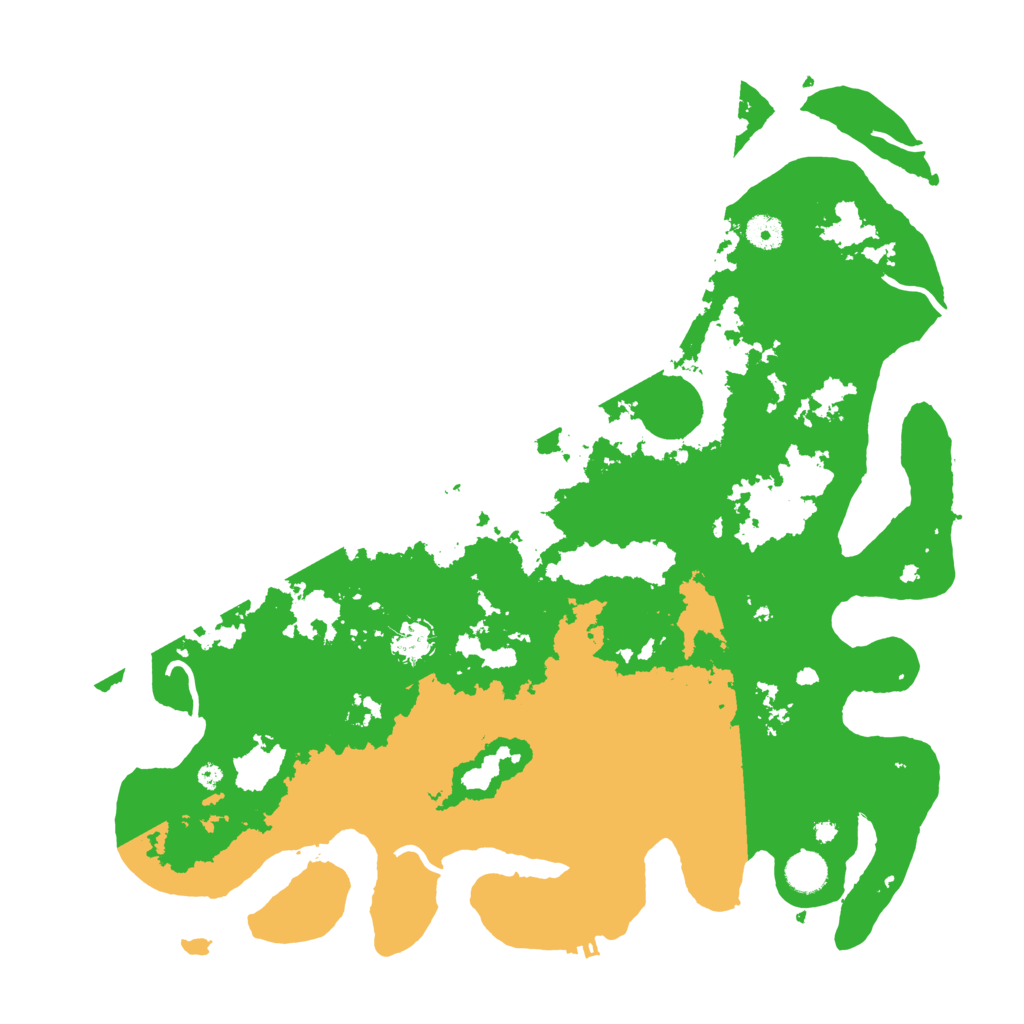 Biome Rust Map: Procedural Map, Size: 4300, Seed: 1154699846