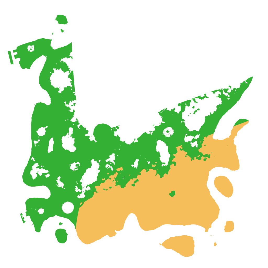 Biome Rust Map: Procedural Map, Size: 4000, Seed: 32058