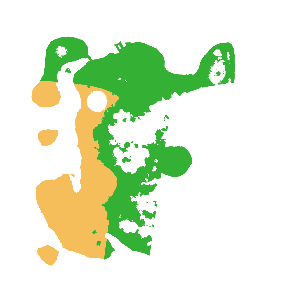 Biome Rust Map: Procedural Map, Size: 2600, Seed: 744