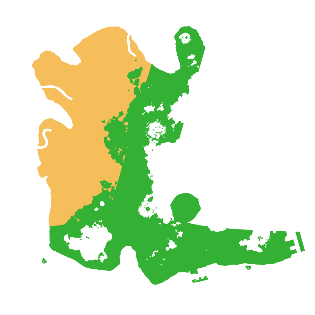 Biome Rust Map: Procedural Map, Size: 3000, Seed: 450979694