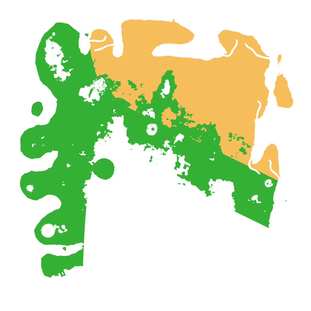 Biome Rust Map: Procedural Map, Size: 4000, Seed: 281419