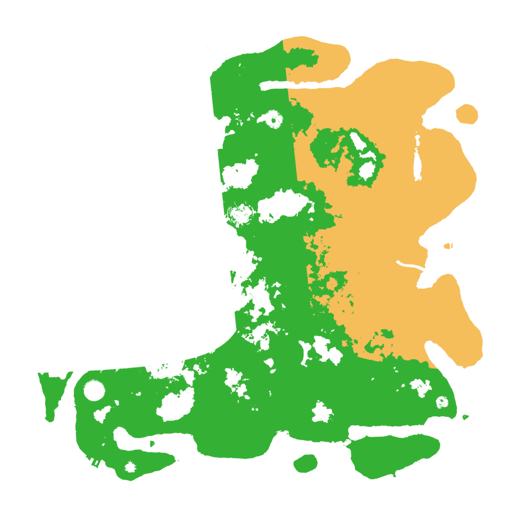 Biome Rust Map: Procedural Map, Size: 4300, Seed: 5090