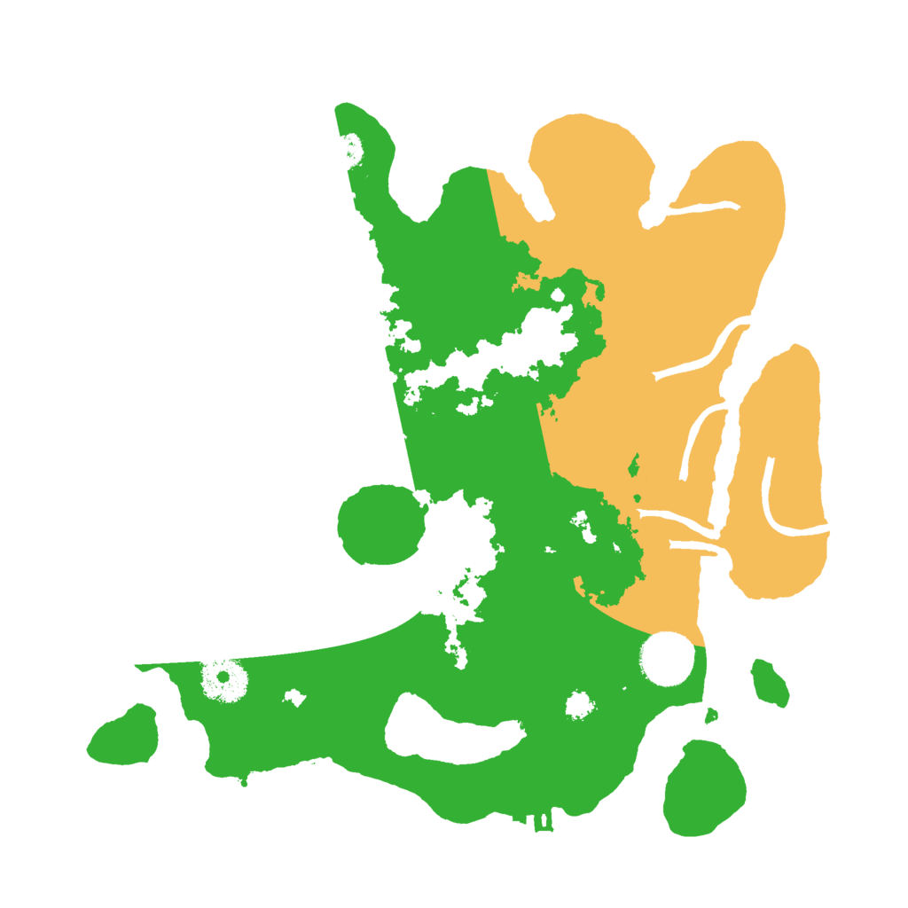 Biome Rust Map: Procedural Map, Size: 3000, Seed: 182765314