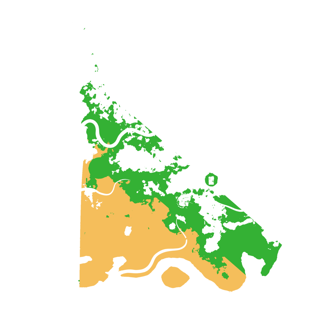 Biome Rust Map: Procedural Map, Size: 4000, Seed: 24702
