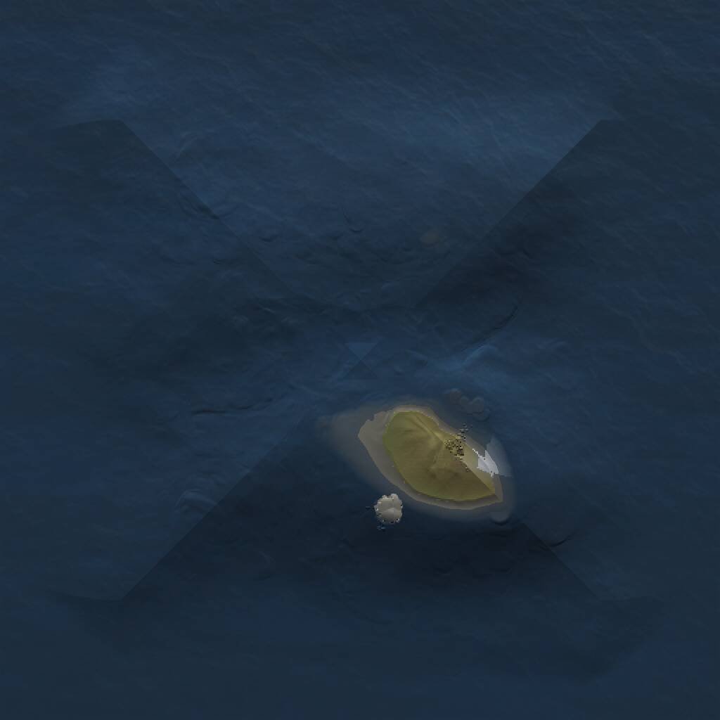 Rust Map: Procedural Map, Size: 1000, Seed: 83823292, 1 Monuments