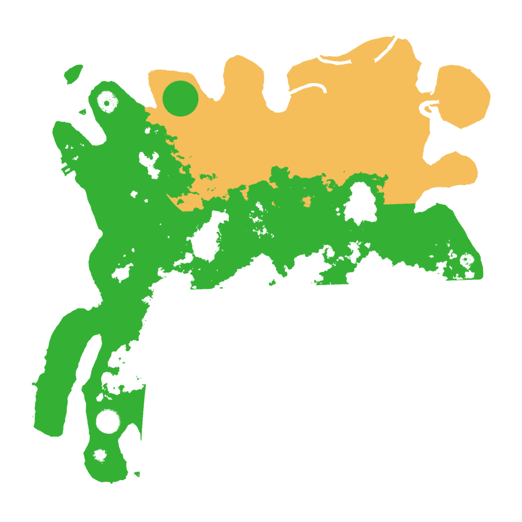 Biome Rust Map: Procedural Map, Size: 3850, Seed: 5453312