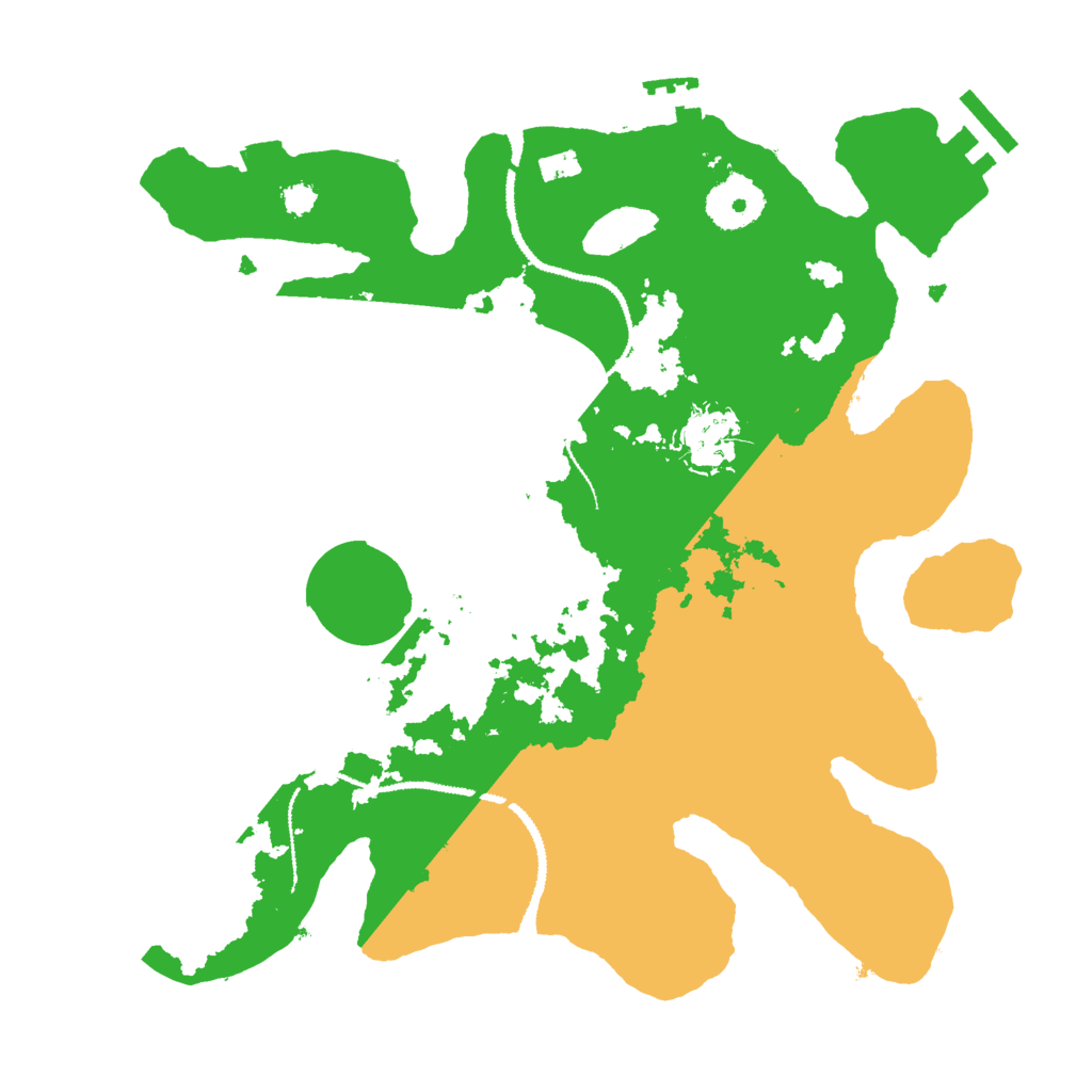 Biome Rust Map: Procedural Map, Size: 3000, Seed: 2075643088