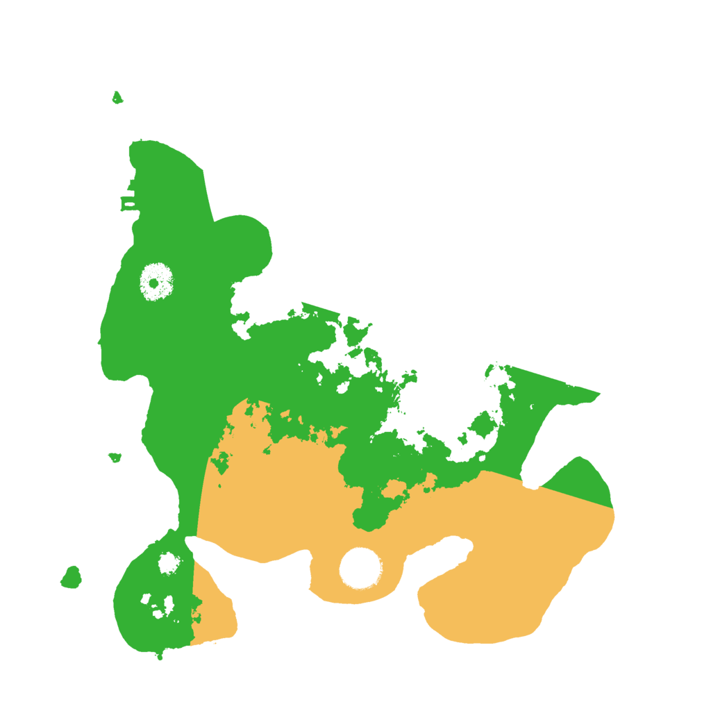 Biome Rust Map: Procedural Map, Size: 3000, Seed: 1640083160