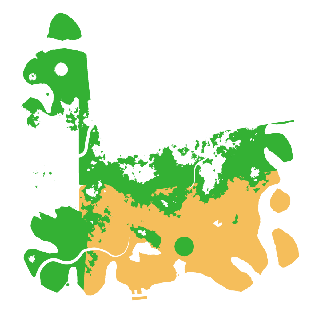 Biome Rust Map: Procedural Map, Size: 4300, Seed: 227849035