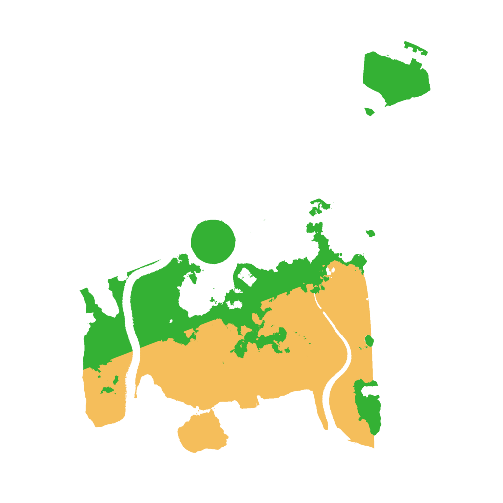 Biome Rust Map: Procedural Map, Size: 3000, Seed: 1903582813