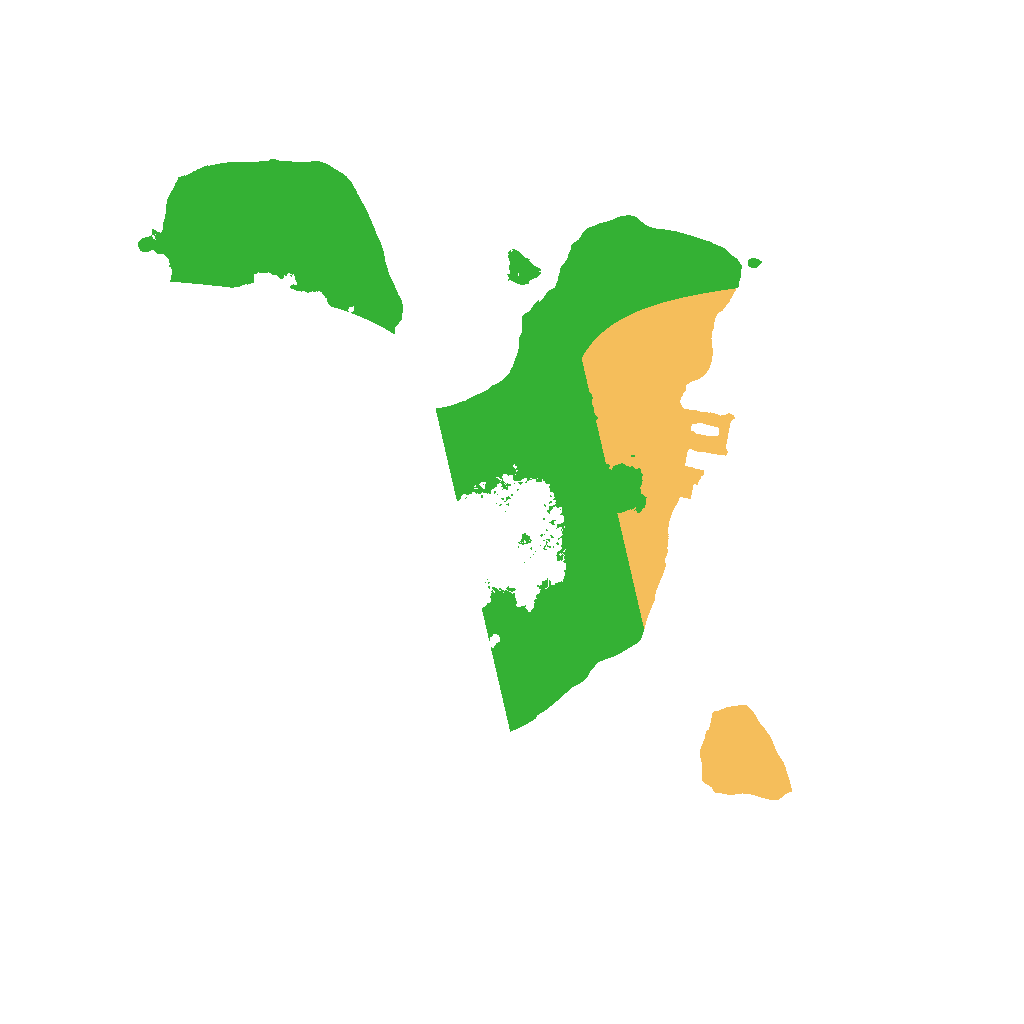 Biome Rust Map: Procedural Map, Size: 1500, Seed: 9840762