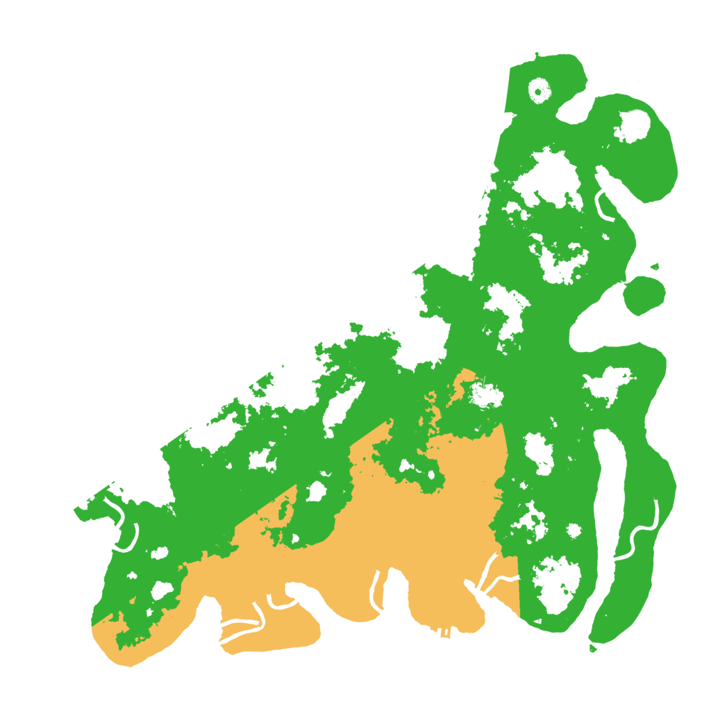 Biome Rust Map: Procedural Map, Size: 4500, Seed: 1672843691