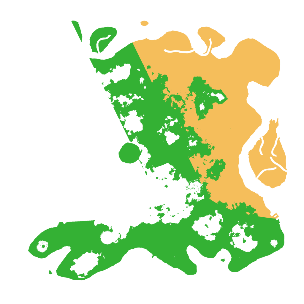 Biome Rust Map: Procedural Map, Size: 4000, Seed: 1480287956