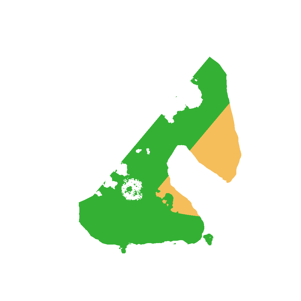 Biome Rust Map: Procedural Map, Size: 1400, Seed: 9840564