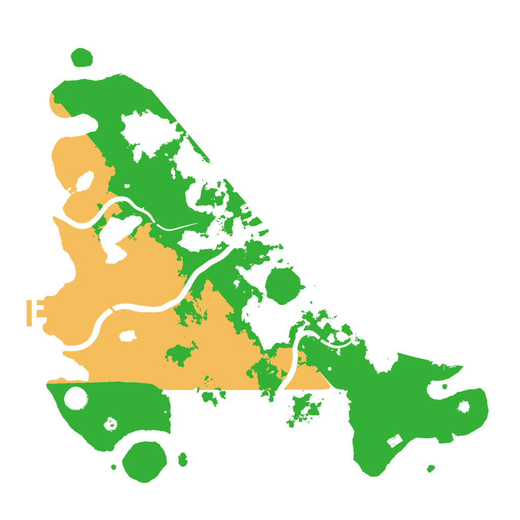 Biome Rust Map: Procedural Map, Size: 4000, Seed: 1995973081