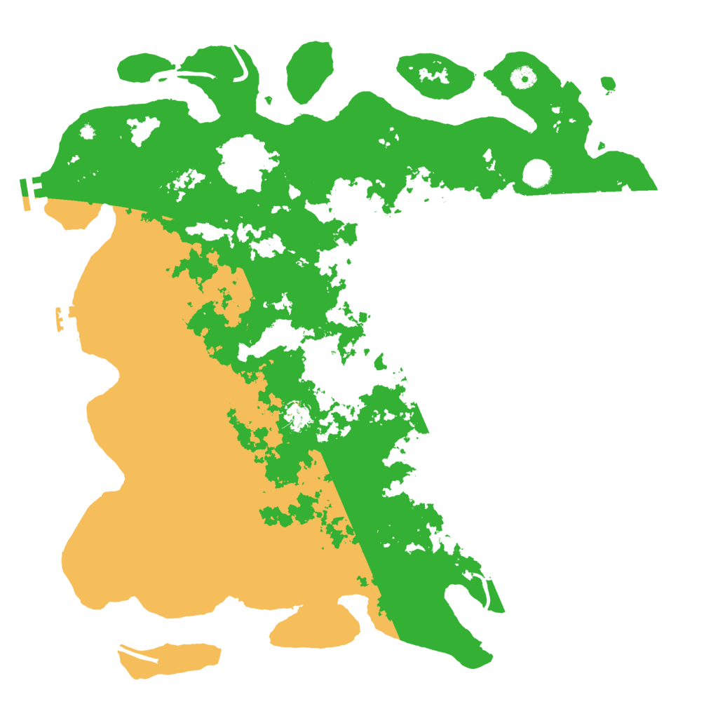 Biome Rust Map: Procedural Map, Size: 4500, Seed: 1799777