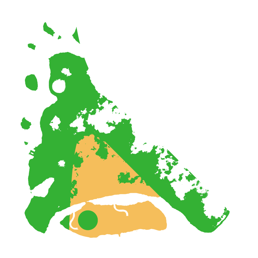 Biome Rust Map: Procedural Map, Size: 3450, Seed: 1300