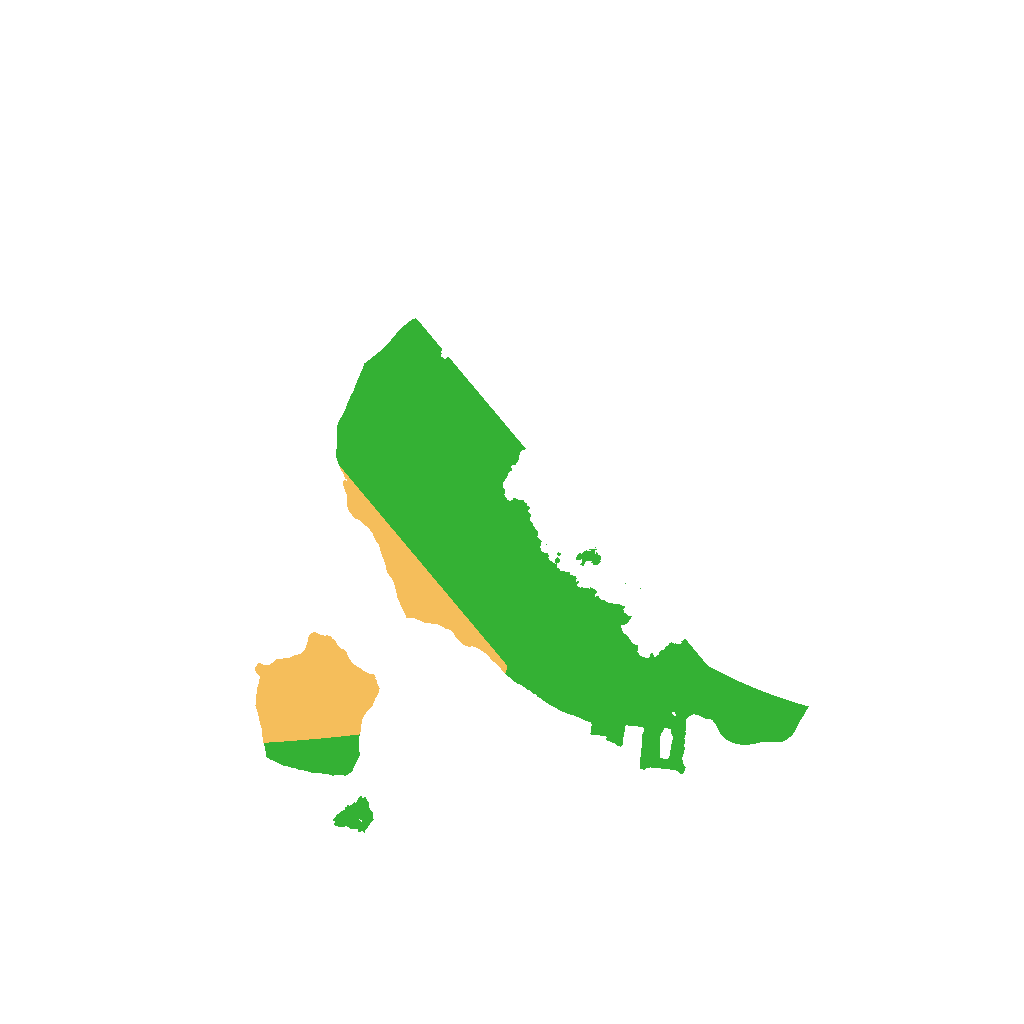 Biome Rust Map: Procedural Map, Size: 1400, Seed: 9848888