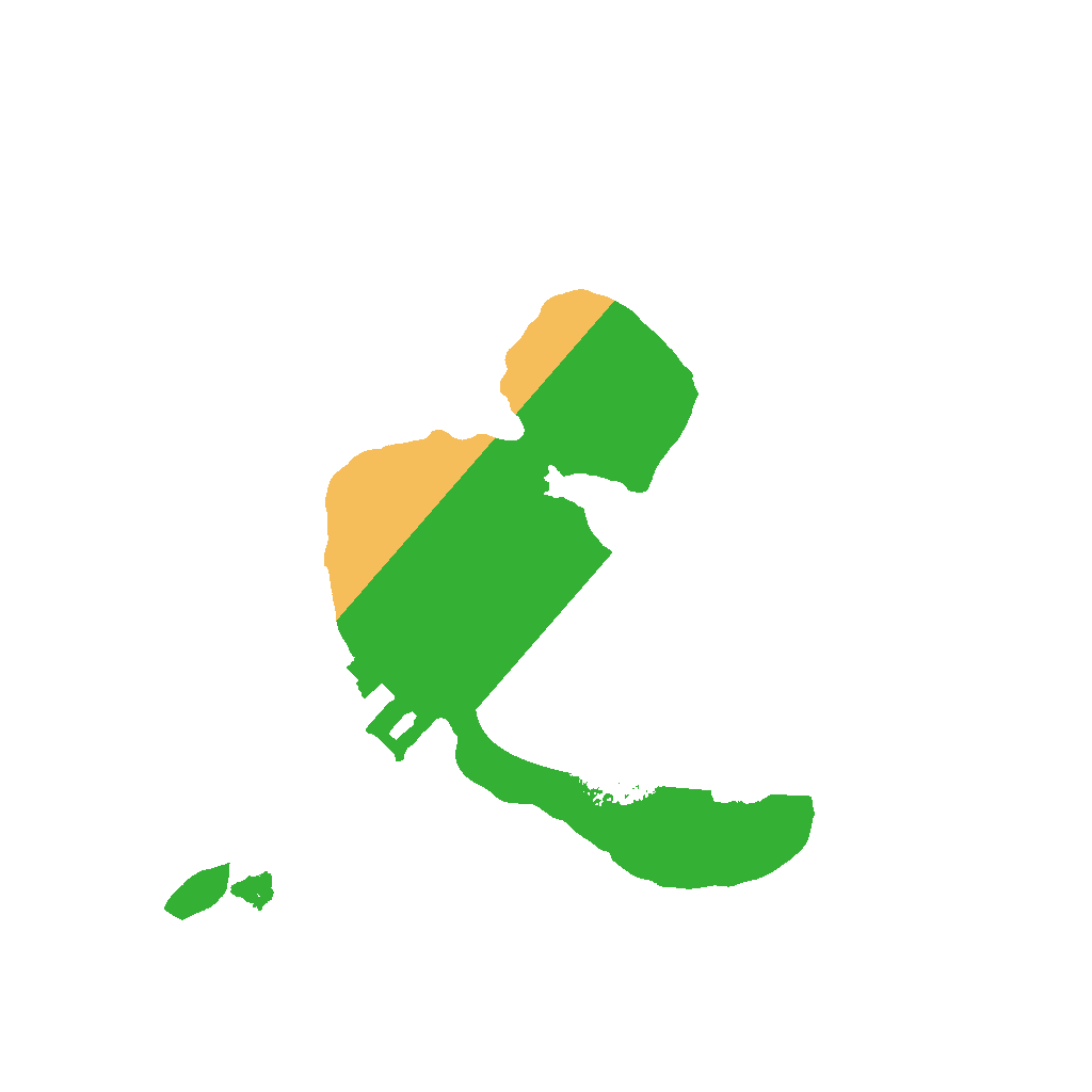 Biome Rust Map: Procedural Map, Size: 1400, Seed: 9848632