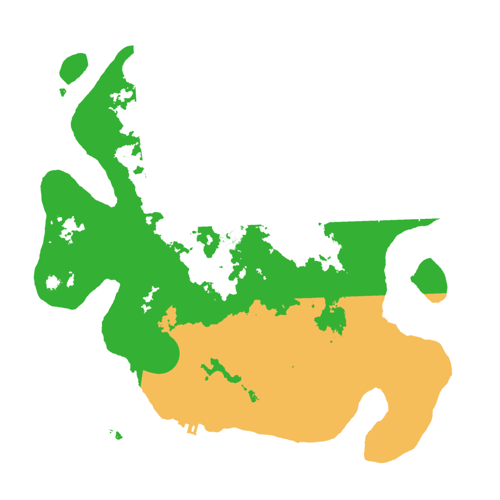 Biome Rust Map: Procedural Map, Size: 3250, Seed: 9752