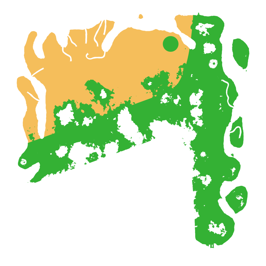 Biome Rust Map: Procedural Map, Size: 4500, Seed: 1661215794