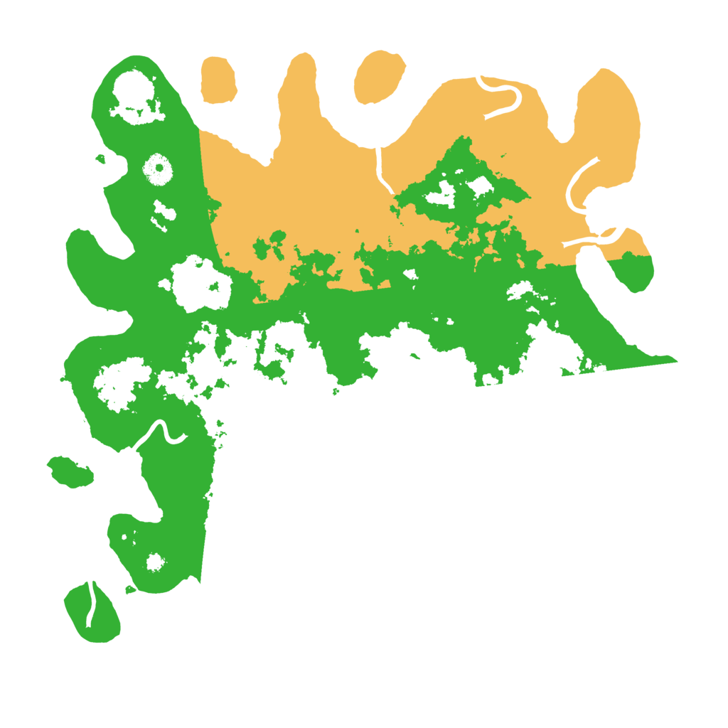 Biome Rust Map: Procedural Map, Size: 3700, Seed: 1013059272