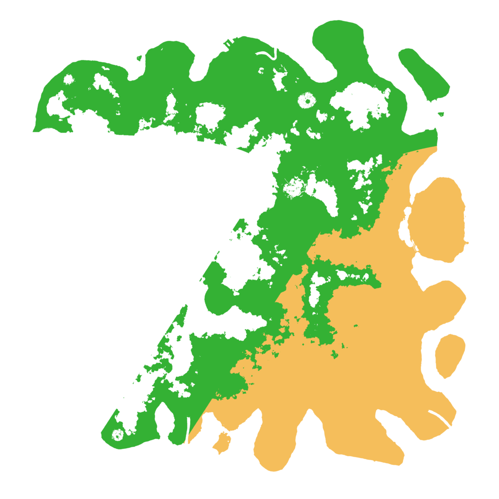 Biome Rust Map: Procedural Map, Size: 4500, Seed: 2015475816