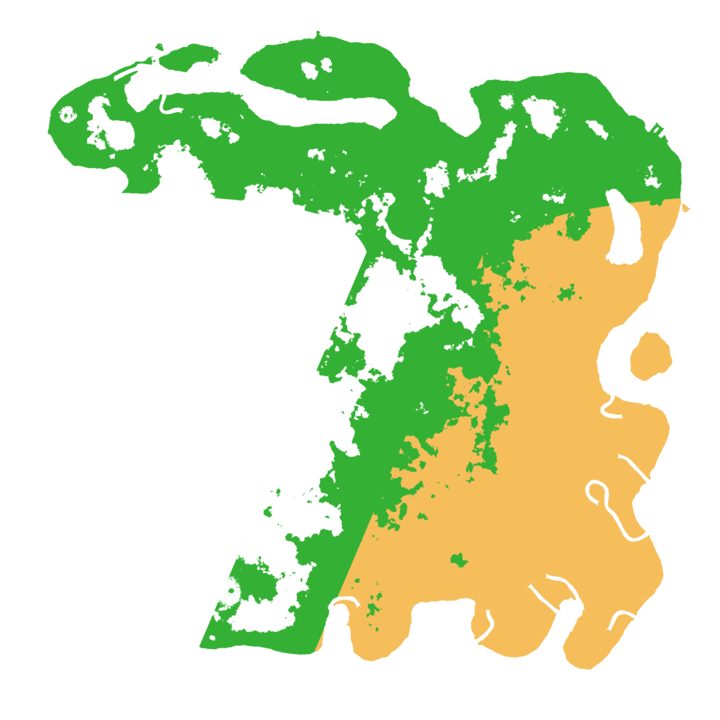 Biome Rust Map: Procedural Map, Size: 4500, Seed: 5694172