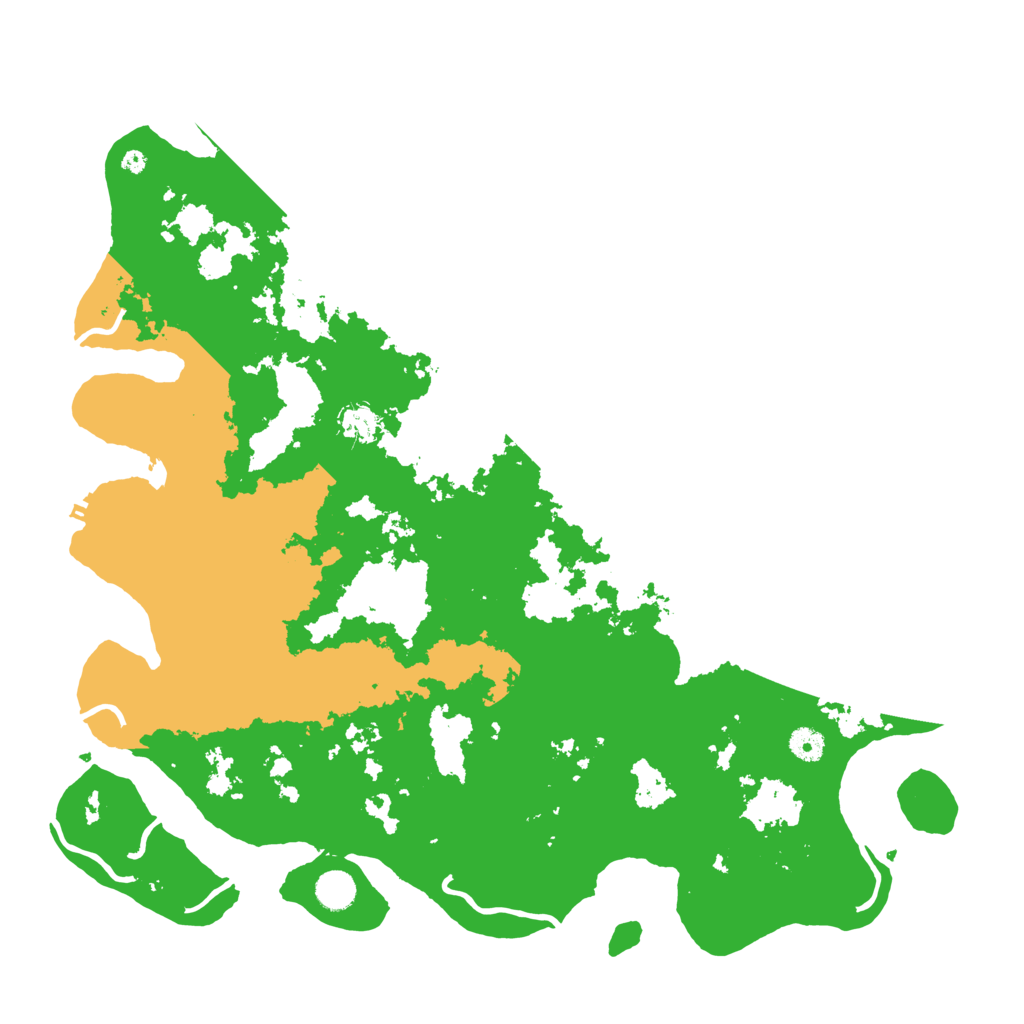 Biome Rust Map: Procedural Map, Size: 4500, Seed: 7011992