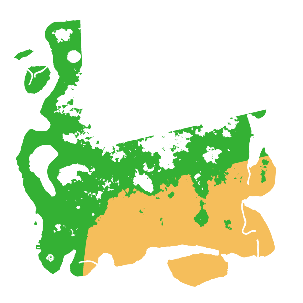 Biome Rust Map: Procedural Map, Size: 4250, Seed: 411554796