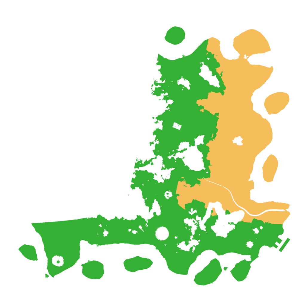 Biome Rust Map: Procedural Map, Size: 4000, Seed: 1110534967