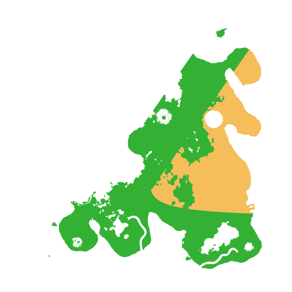 Biome Rust Map: Procedural Map, Size: 3000, Seed: 680852486