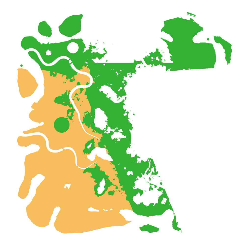 Biome Rust Map: Procedural Map, Size: 4250, Seed: 591132965