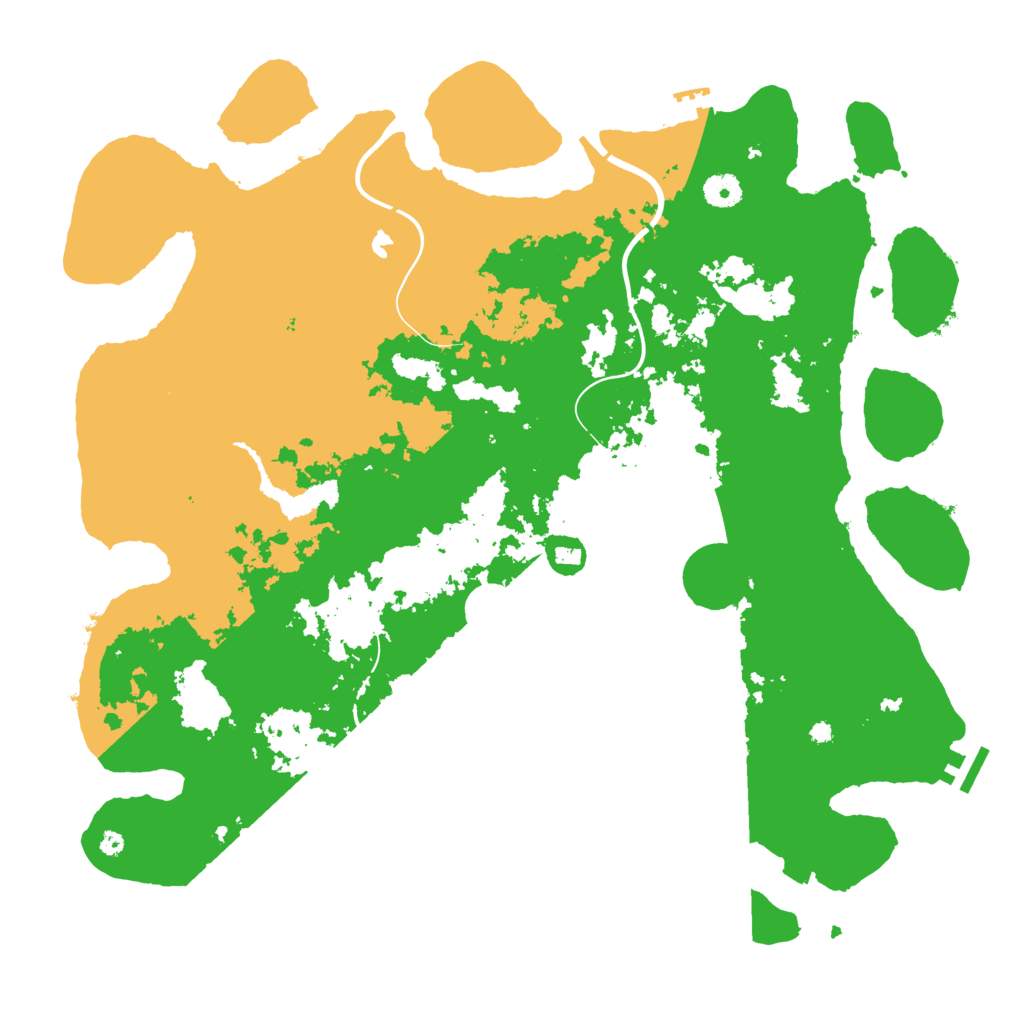 Biome Rust Map: Procedural Map, Size: 4250, Seed: 4909361