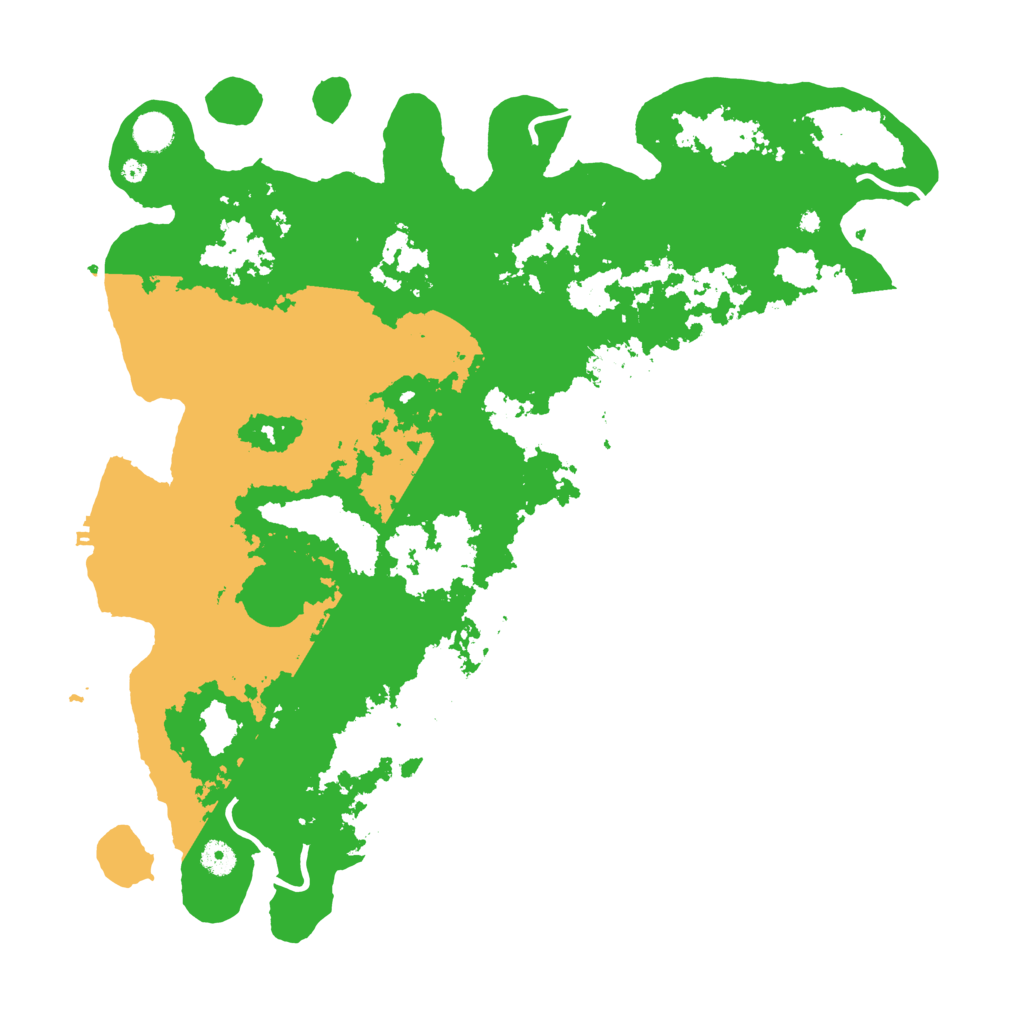 Biome Rust Map: Procedural Map, Size: 4500, Seed: 19977397