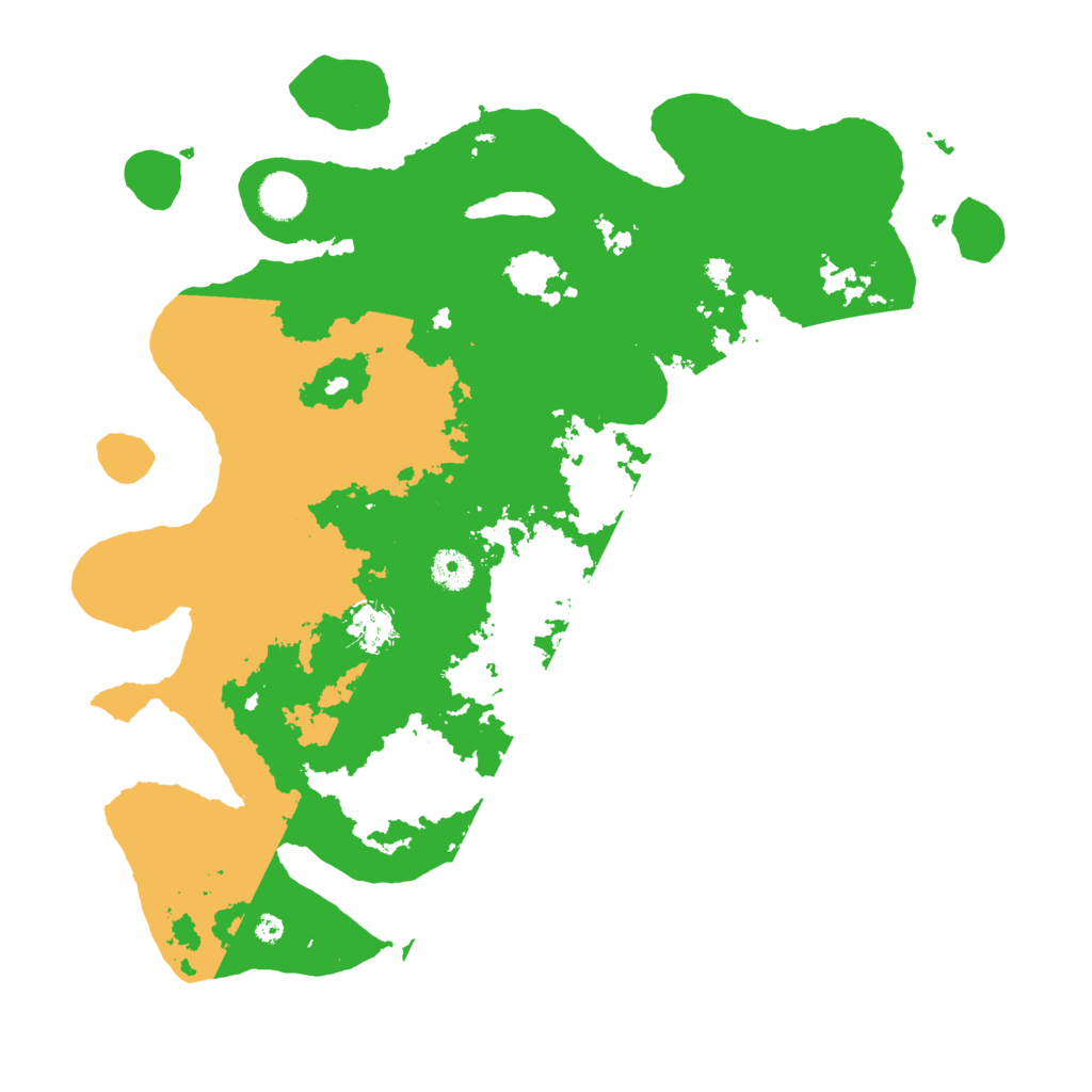 Biome Rust Map: Procedural Map, Size: 4000, Seed: 577973