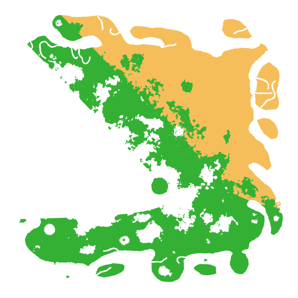 Biome Rust Map: Procedural Map, Size: 4800, Seed: 963899329