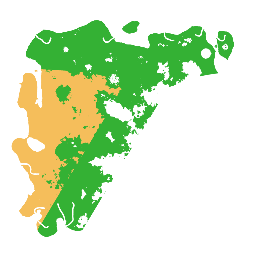 Biome Rust Map: Procedural Map, Size: 4500, Seed: 976676361