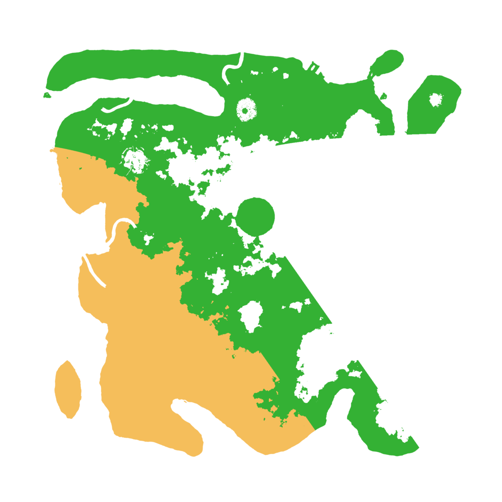 Biome Rust Map: Procedural Map, Size: 3500, Seed: 1675695165