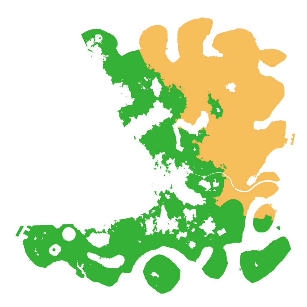 Biome Rust Map: Procedural Map, Size: 4000, Seed: 2054098228